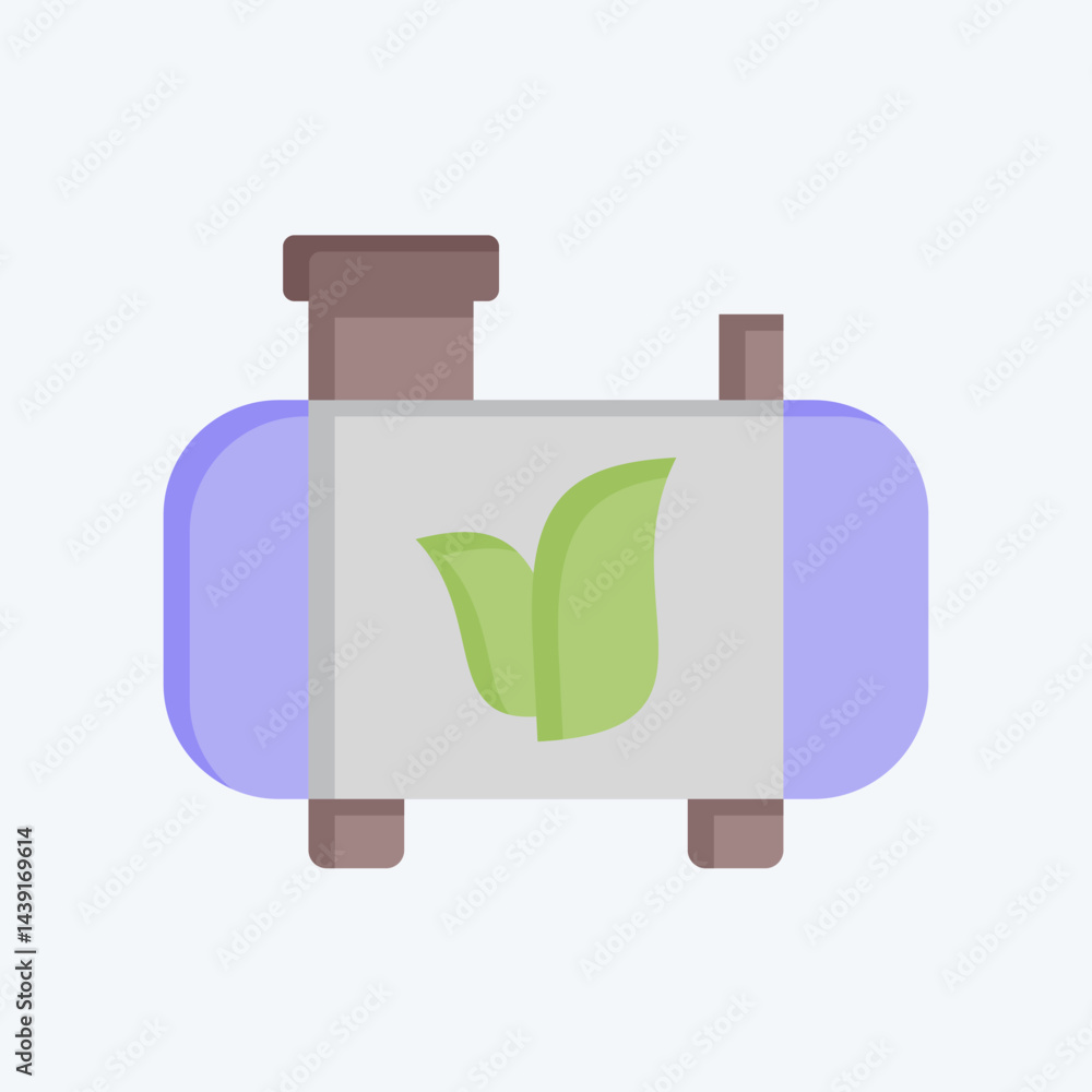 Icon Generation Biofuels. related to Save the World symbol. flat style. editable Icon Generation Biofuels. related to Save the World symbol. flat style. editable