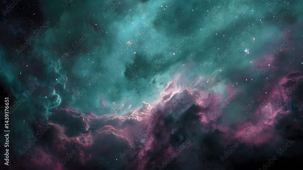 Ethereal Cosmic Ballet Unfolds Amidst Swirling Nebulae in Deep Space Imagery Ethereal Cosmic Ballet Unfolds Amidst Swirling Nebulae in Deep Space Imagery