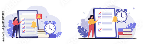 To-Do List and Task Checklist Illustration