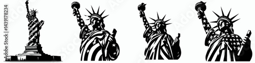 The liberty. Symbol Vector Clip art. Autonomy unbound prospect for individual empowerment civic independence.