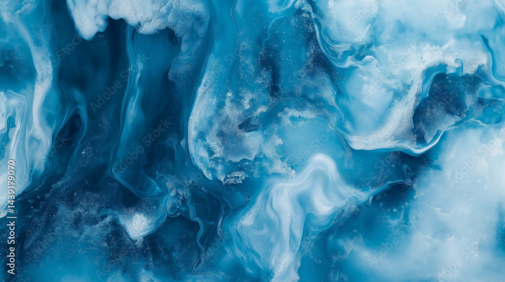 Obraz premium blue abstract background