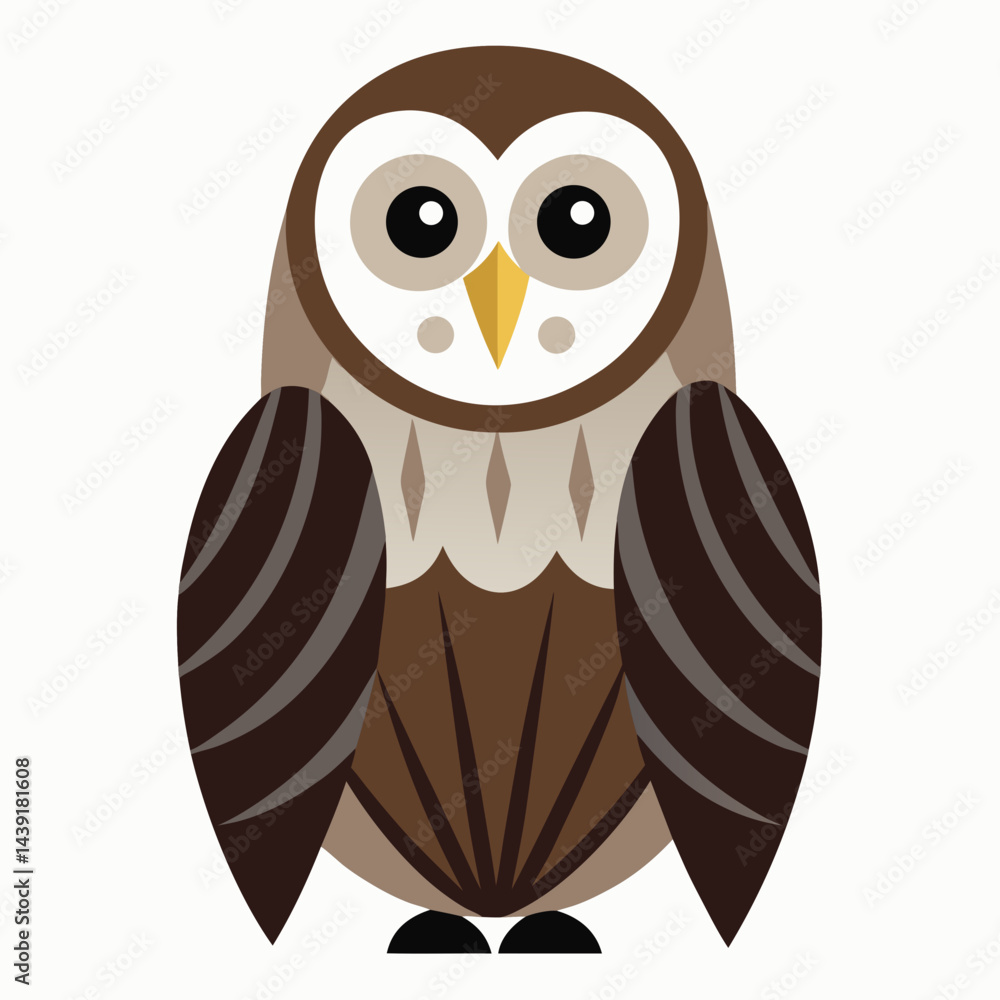 Obraz premium owl on a branch