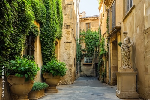 Fototapeta Naklejka Na Ścianę i Meble -  narrow street in the old town