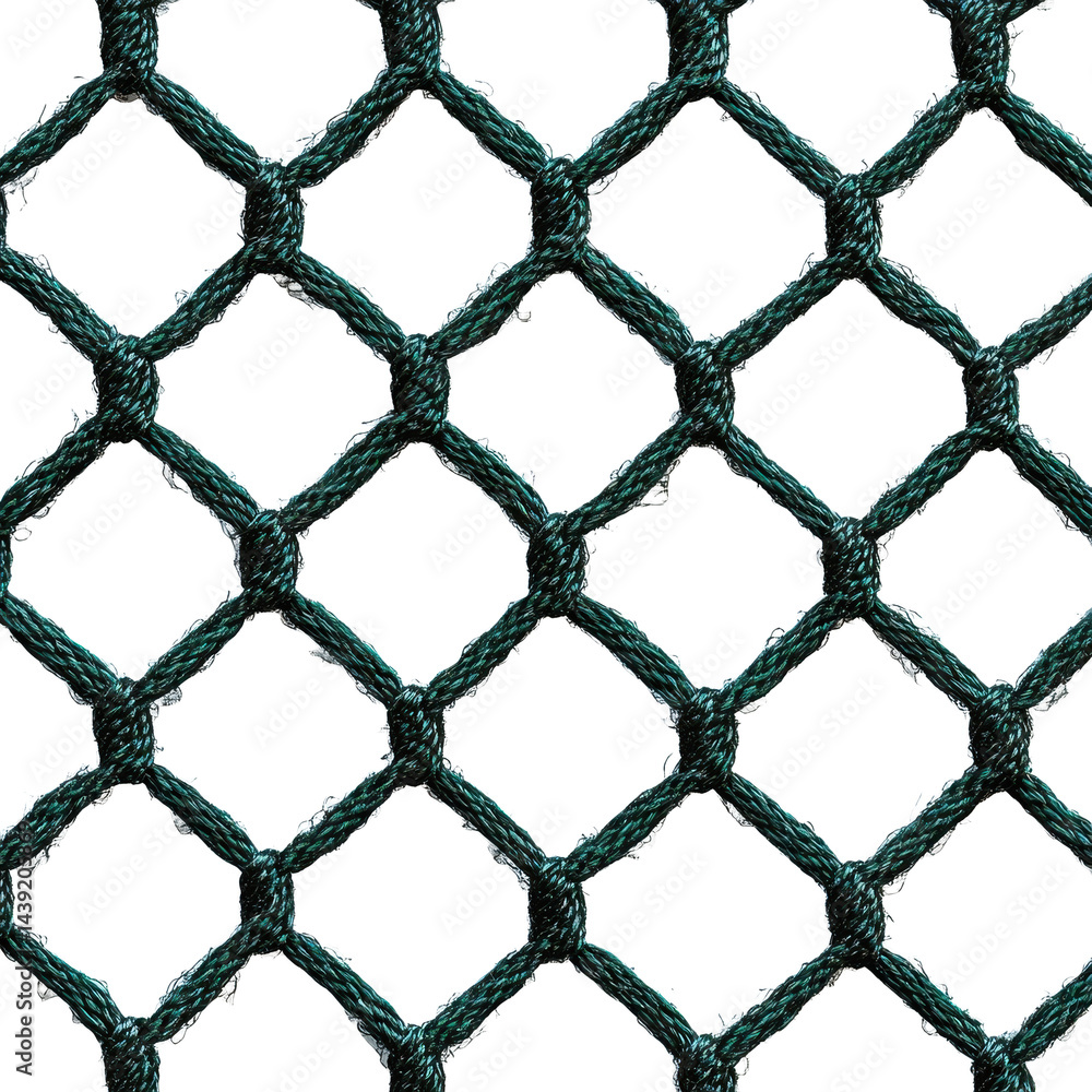 Naklejka premium Garden netting isolated on transparent background.