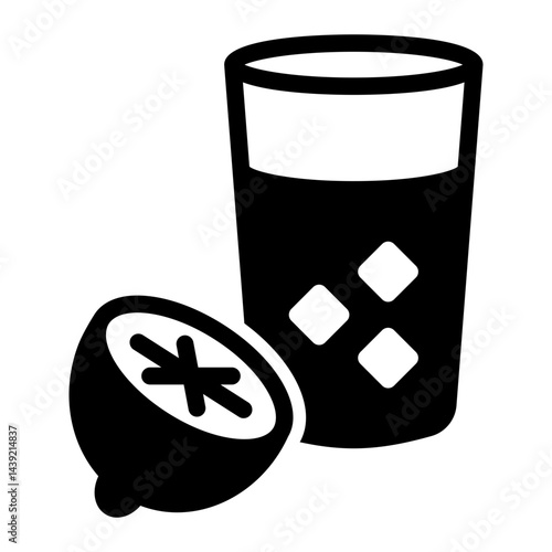 Lemonade Glass Icon