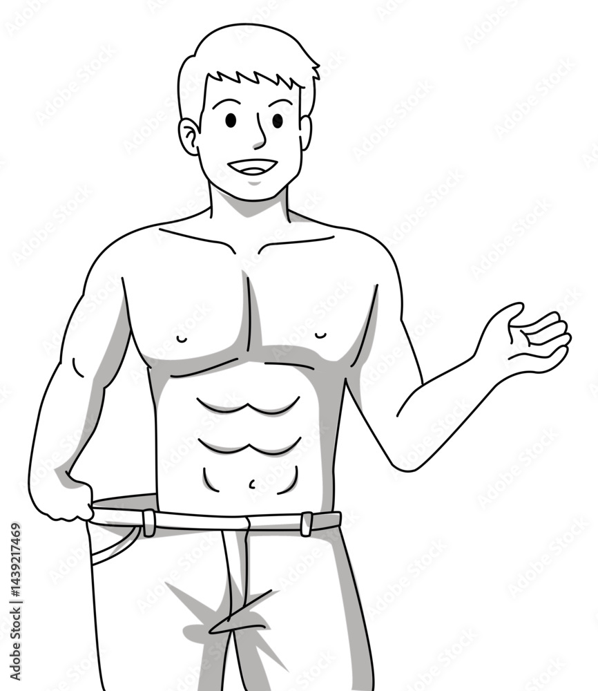 Fototapeta premium Effective Weight Loss Tips for Long-Term Slimming Success Strategies