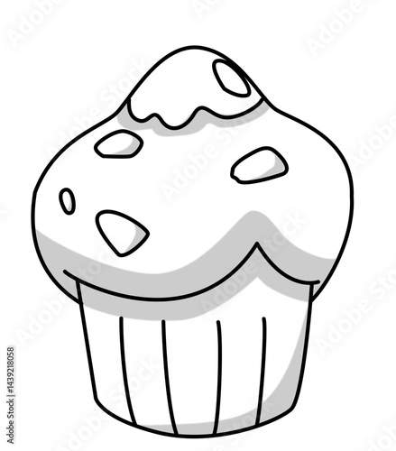 Delicious and Simple Cupcake with Sweet Cream Decoration Tips