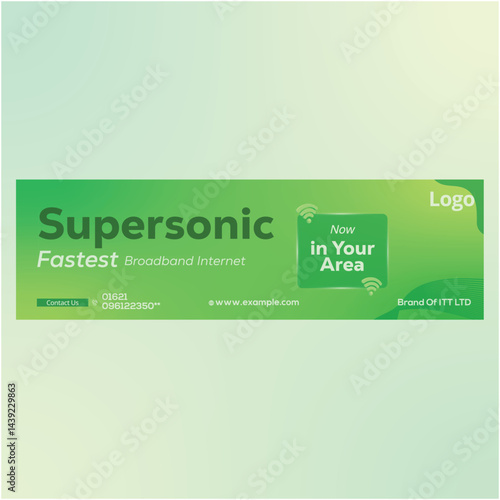 Internet Banner Design Template