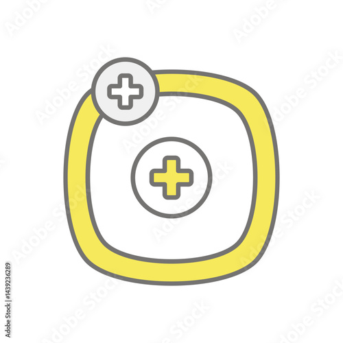Neutron icon vector stock illustration