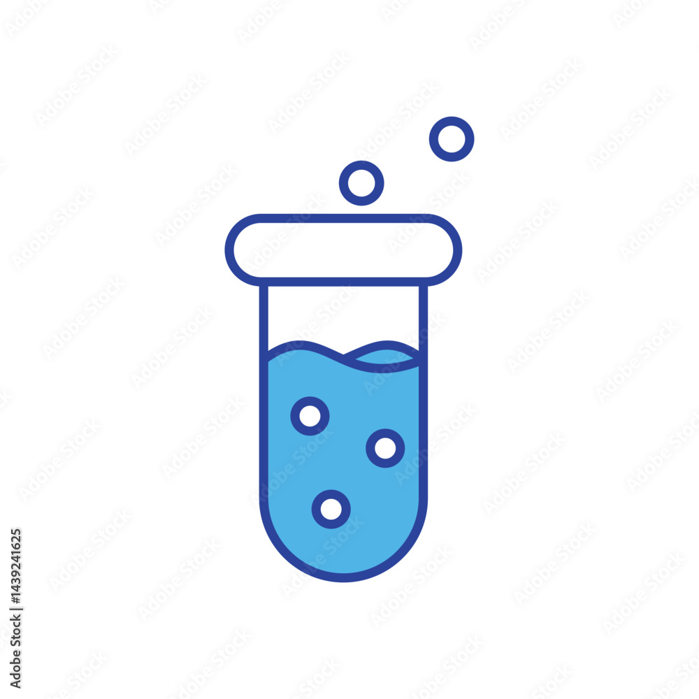 Test Tube icon vector stock illustration Test Tube icon vector stock illustration