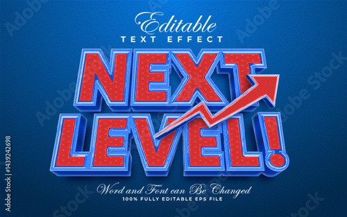 Next Level editable text effect in embossed style