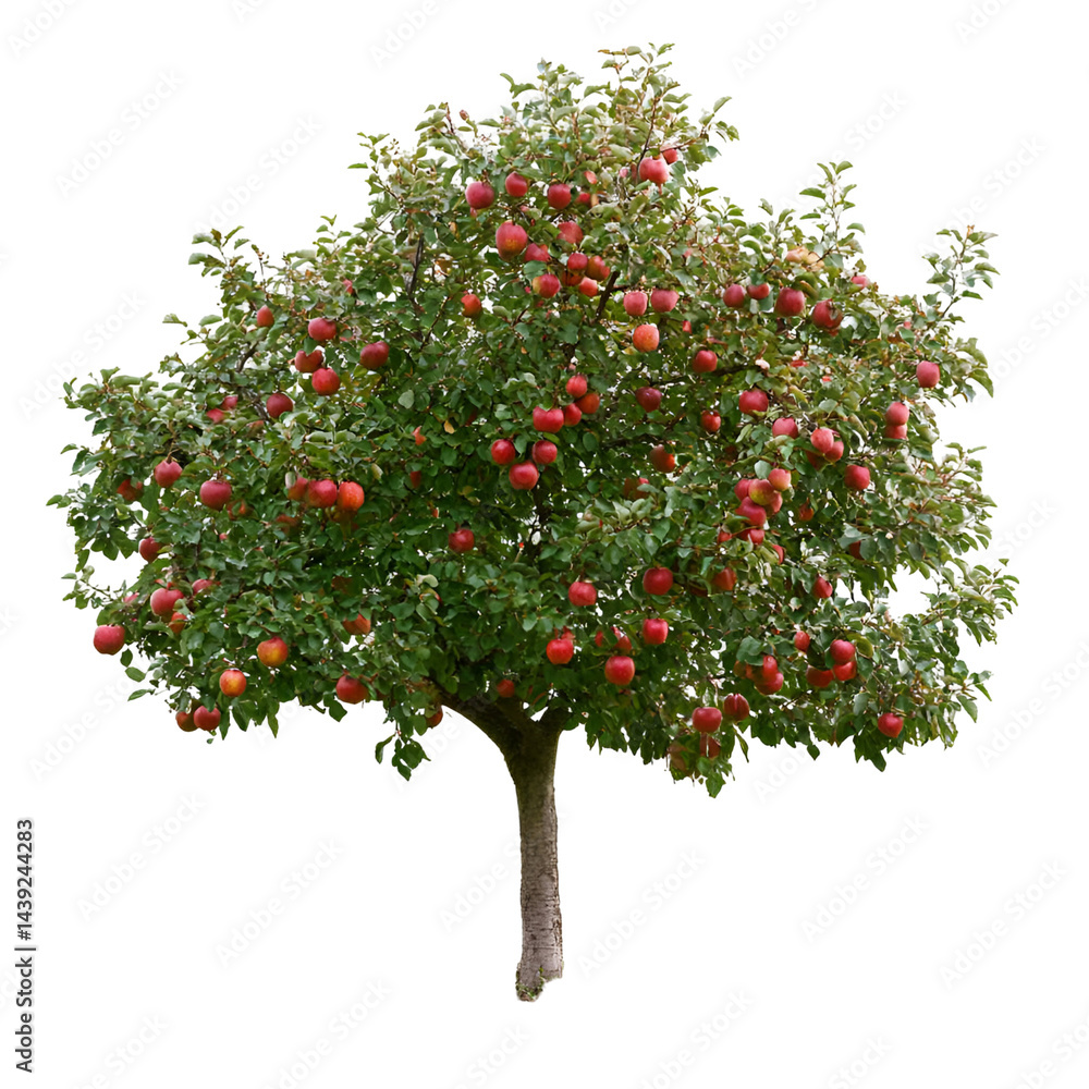 Fototapeta premium Closeup tree foliage detailed branches nature