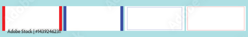 Sleek White Minimalist Ticket Vector Illustration