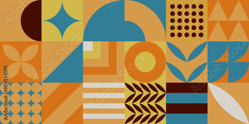 Geometric Vesak Day Background vector