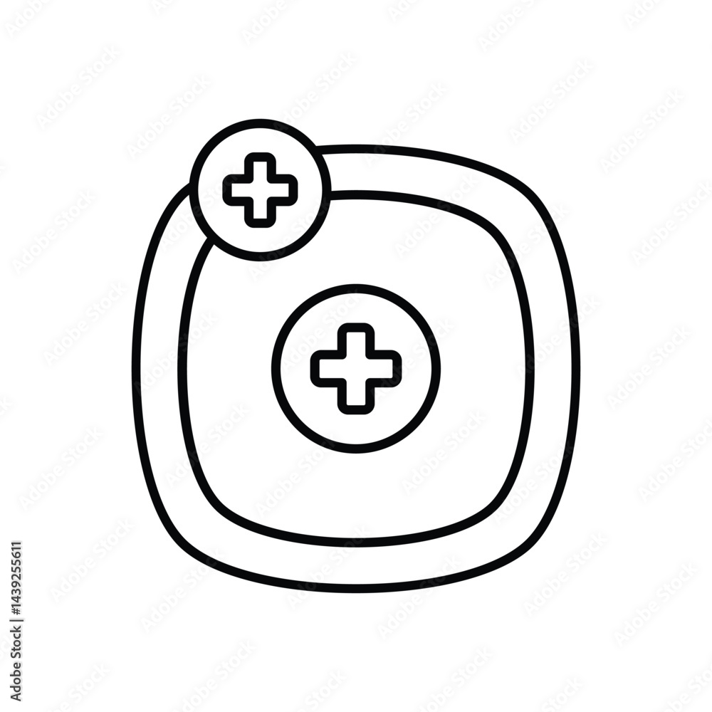 Neutron icon vector stock illustration Neutron icon vector stock illustration