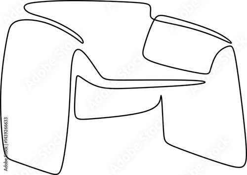 Furniture Line Art