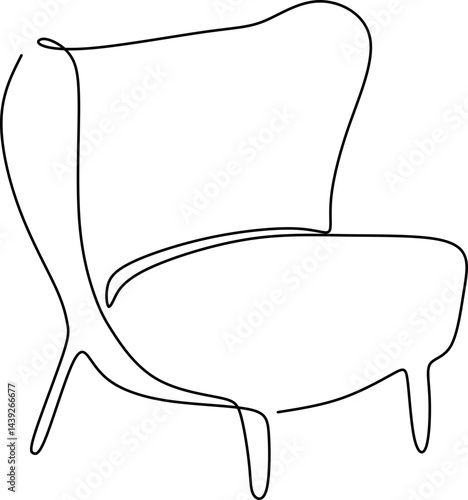 Furniture Line Art