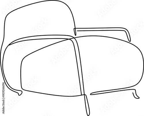 Furniture Line Art