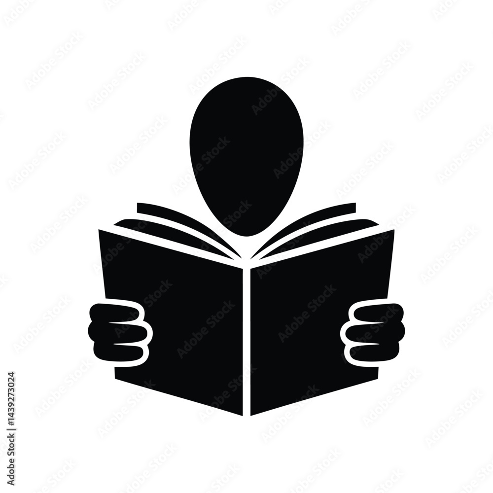 © ASADULHAQUE - Silhouette of a Person Reading a Book