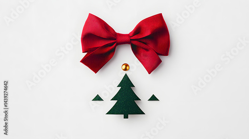 Wallpaper Mural christmas, bow, ribbon, gift, decoration, holiday, celebration, present, card, xmas, red, design, vector, box, birthday, gold, illustration, new, year, satin, new year, anniversary, object, paper, sea Torontodigital.ca