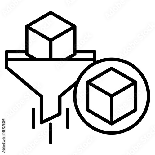 Model Extractor Icon For Design Elements