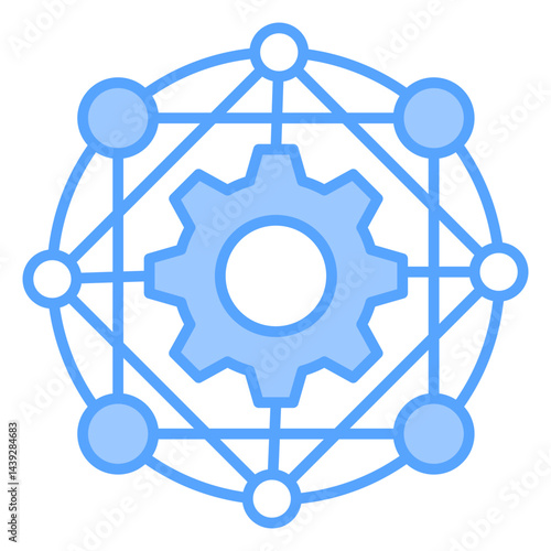 Complexity Blue Icon