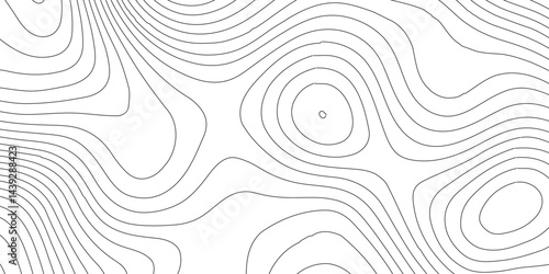 Background of topographic line contour map,Vintage outdoors style. World map Template,Luxury black abstract line art,web, geographic grid map vector illustration.vector geographic contour mounted map,