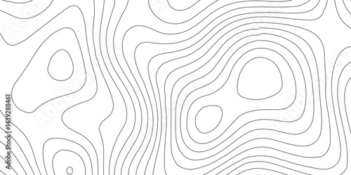 Background of topographic line contour map,Vintage outdoors style. World map Template,Luxury black abstract line art,web, geographic grid map vector illustration.vector geographic contour mounted map,