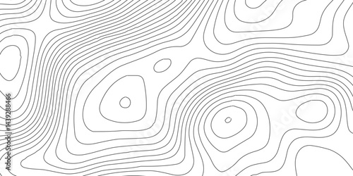 Background of topographic line contour map,Vintage outdoors style. World map Template,Luxury black abstract line art,web, geographic grid map vector illustration.vector geographic contour mounted map,