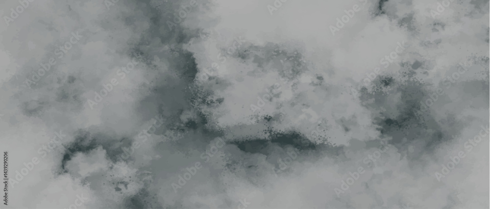 Obraz premium Abstract Gray blurred overlay perfect vintage grunge smoke. White and ash messy wall stucco texture background. Gray aquarelle painted realistic fog or mist smoky textured