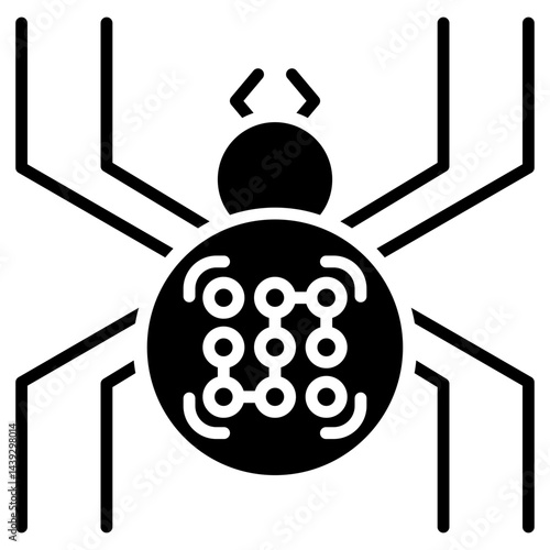 Pattern Crawler Icon For Design Elements