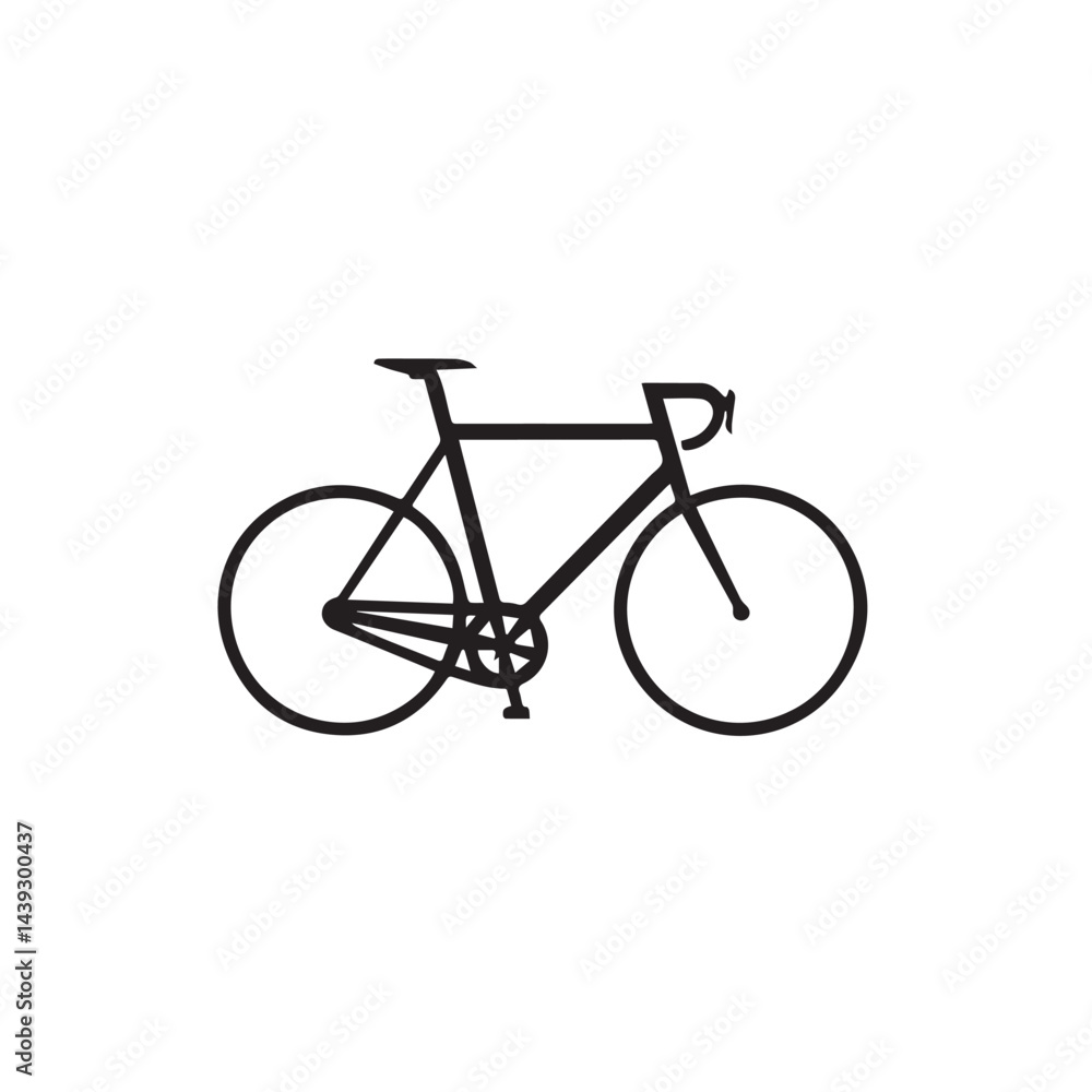 bicycle silhouette bicycle silhouette