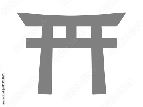 鳥居のアイコン（神社のマーク）