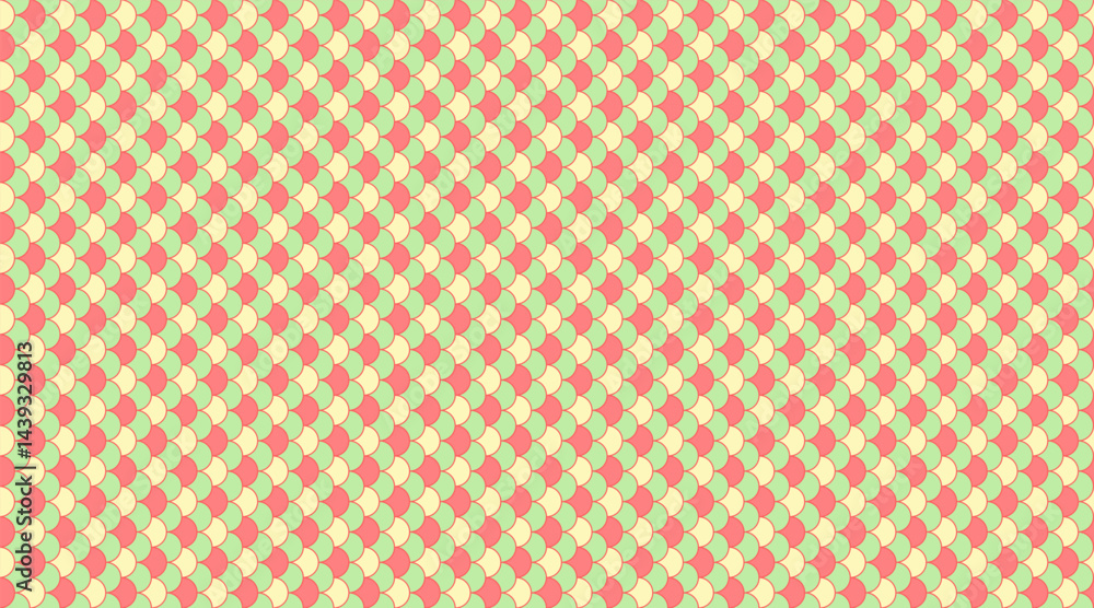 Charming pastel pink and green geometric pattern. Perfect for backgrounds, textiles, or branding. Charming pastel pink and green geometric pattern. Perfect for backgrounds, textiles, or branding.