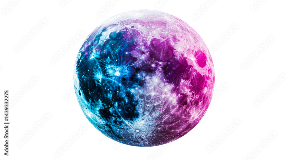 Vivid moon, isolated, cut out transparent Vivid moon, isolated, cut out transparent