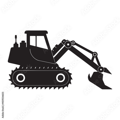 Trencher vector art silhouette.