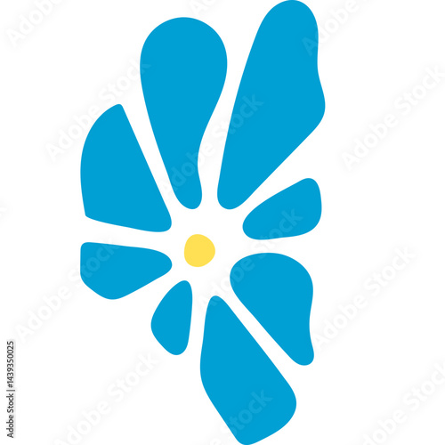 Retro Groovy Flower
