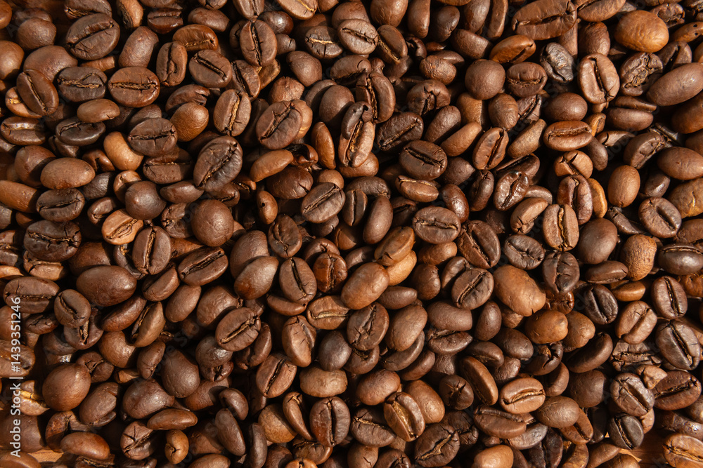 Close-up of freshly roasted coffee beans
Close-up of freshly roasted coffee beans