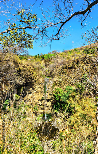 Obraz na płótnie Salto de San Antonio waterfall in El Salvador w salonie