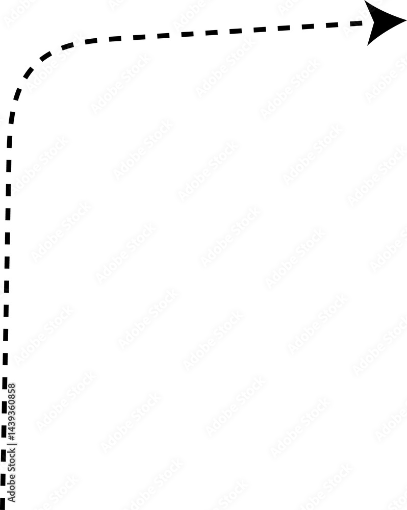 Curve arrow icon. Curved dotted arrow. Zigzag arrow stripes with dotted lines. Curve arrow icon. Curved dotted arrow. Zigzag arrow stripes with dotted lines.