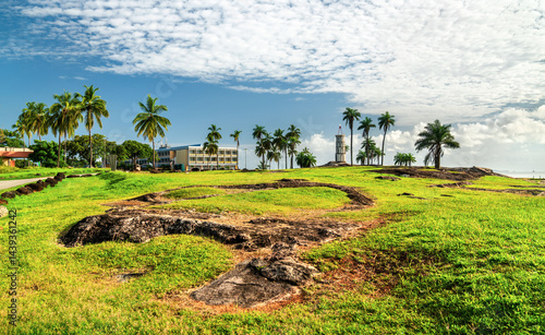 Pointe des Roches with Dreyfus Tower in Kourou, French Guiana