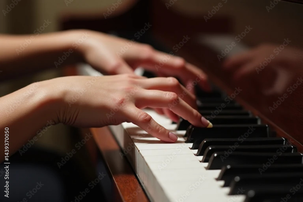 playing the piano playing the piano