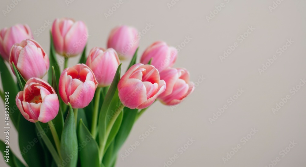 Pink tulips bouquet Pink tulips bouquet