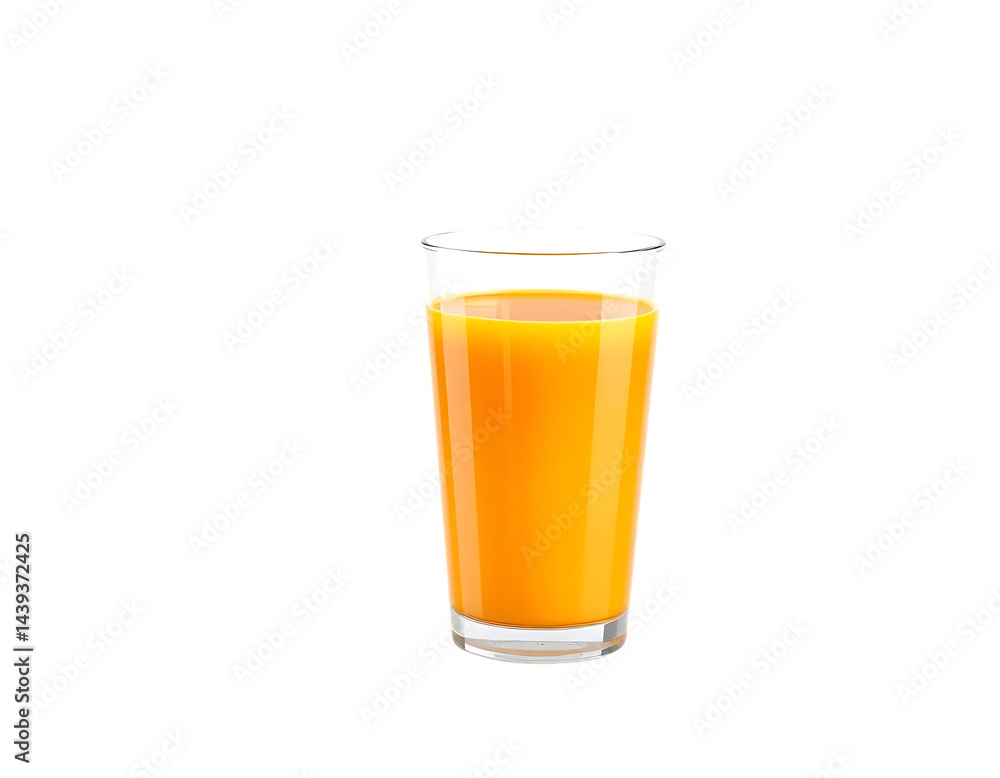 Glass of Freshly Squeezed Orange Juice Glass of Freshly Squeezed Orange Juice