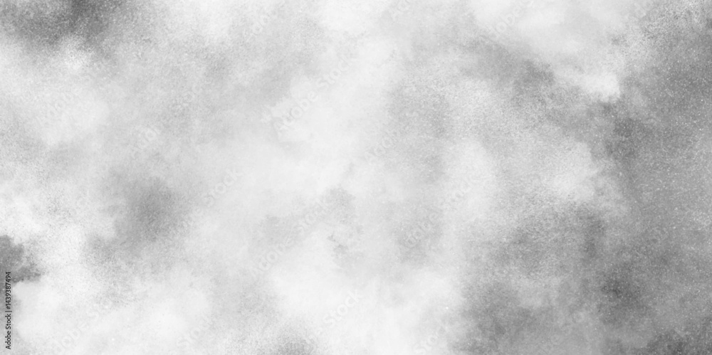 Obraz premium abstract black grange smoke overlays background, abstract watercolor paint, Vignette texture in black and white color, White powder explosion on black background, empty gray concrete wall.