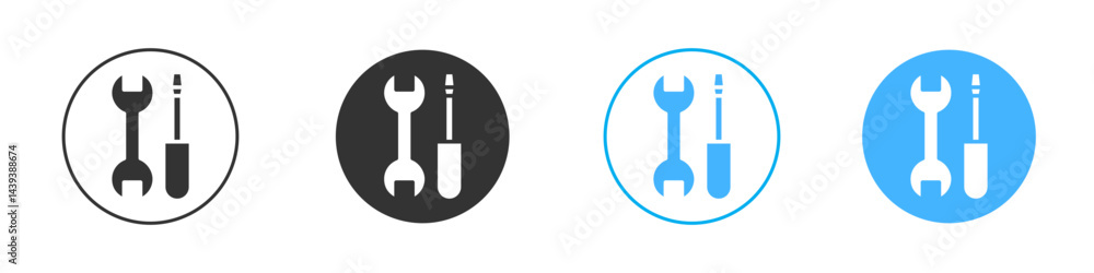 Repair icon Vector Graphic set Repair icon Vector Graphic set
