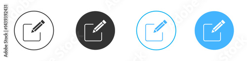 Register icon Vector Graphic set