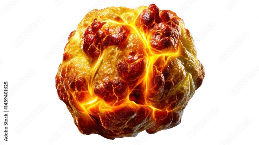 Realistic depiction of an explosive fireball with intense flames and vibrant colors in a dynamic composition Realistic depiction of an explosive fireball with intense flames and vibrant colors in a dynamic composition