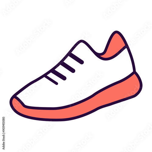 sport shoe isolated on white background