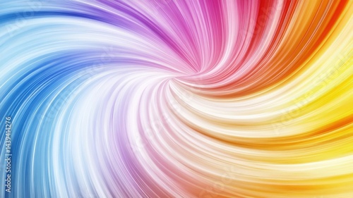 Colorful swirl pattern creates a vibrant and dynamic abstract design suitable for backgrounds or artistic projects